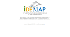 Desktop Screenshot of idemap.es