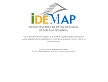 Tablet Screenshot of idemap.es